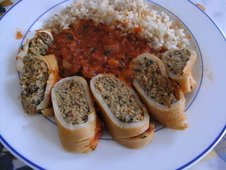 Encornets farcis