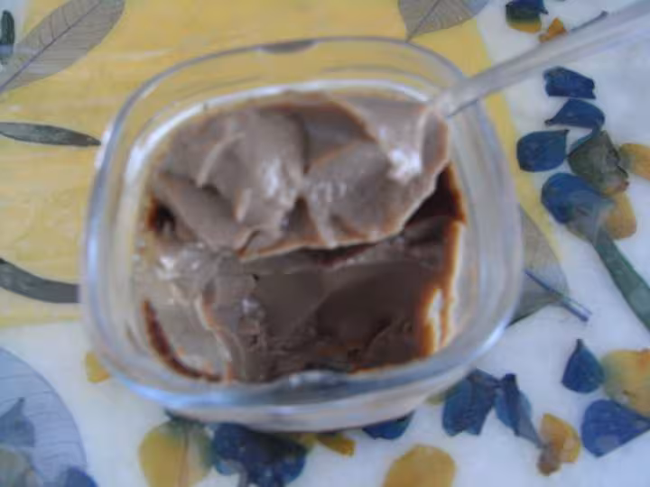 Flan au lait de soja chocolat en md