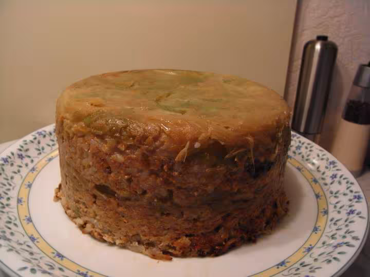 Gateau de chou farci