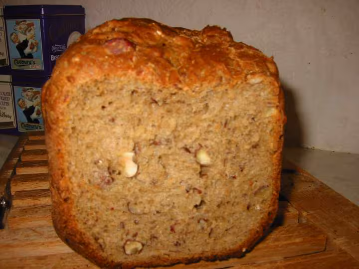Le pain cereales aux noisettes