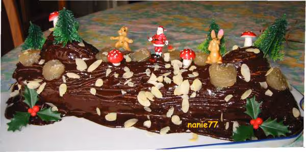 Ma buche aux marrons glaces