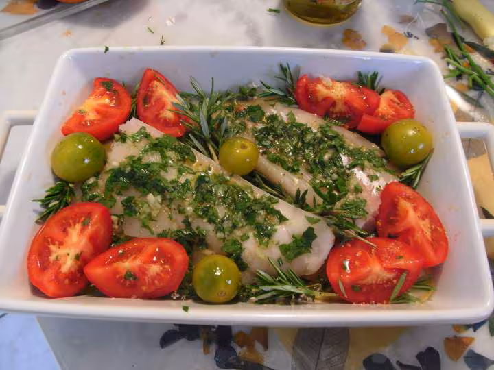 Merlan a l etouffee avant cuisson recette d ainsley harriot