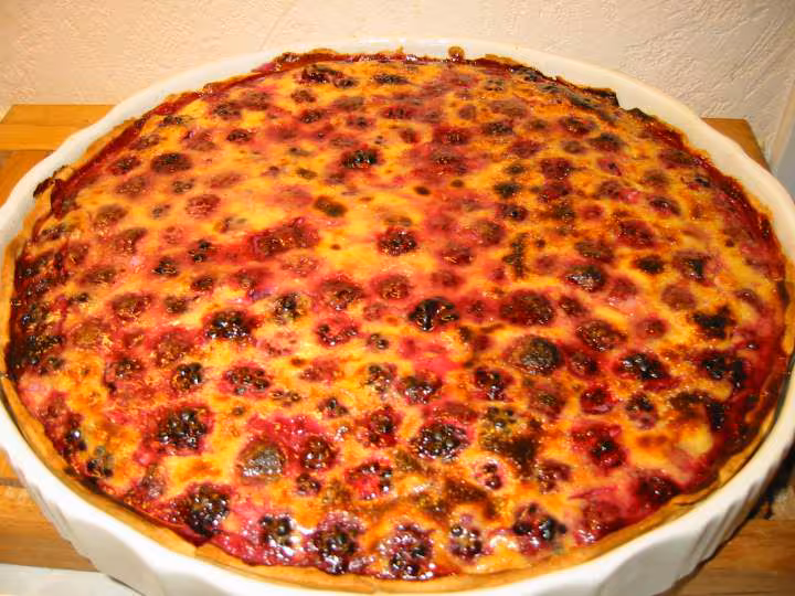 Tarte marianne cuite