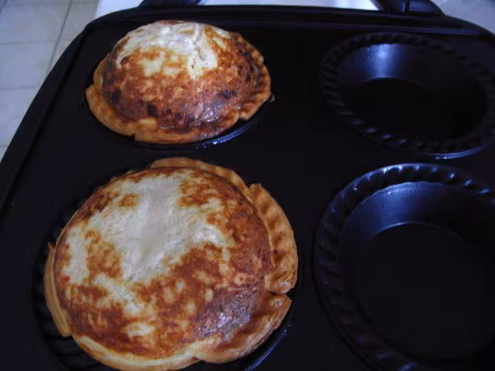 Tartelettes au crabe et crevettes dans le pie magic