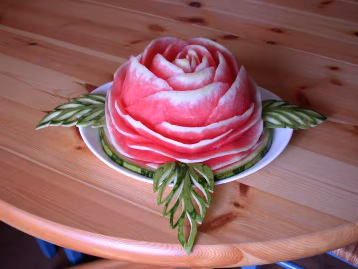 Une fleur de pasteque