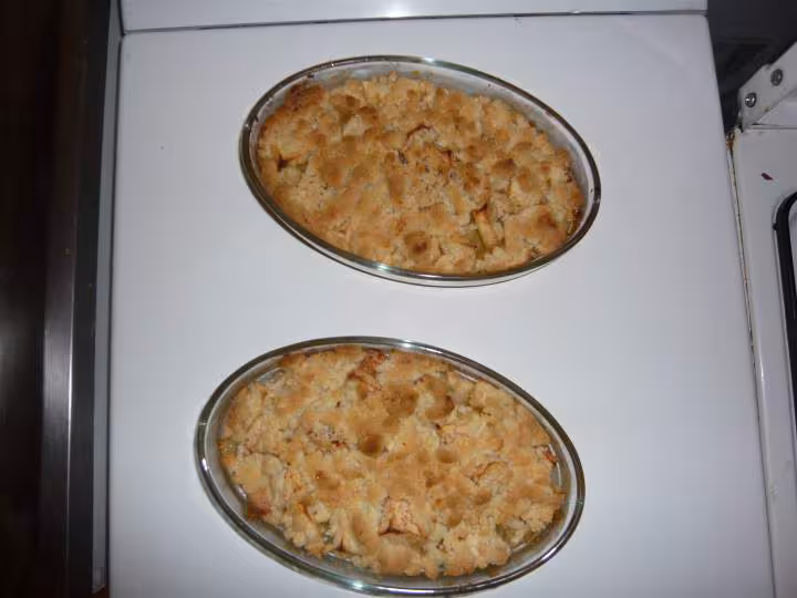 Mon crumble aux pommes