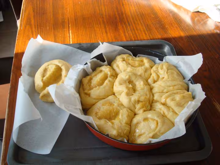 Chinois des rois avant cuisson
