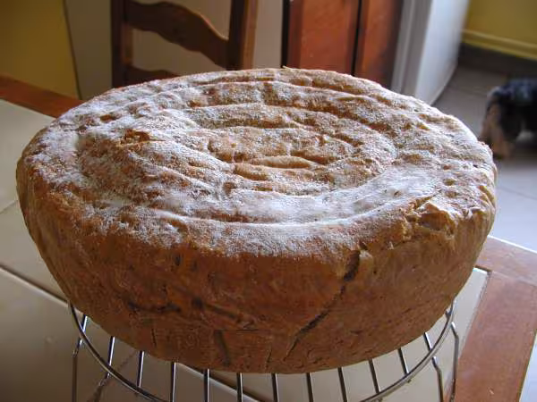 Ma version rapide du pain de campagne cocotte sur poolish