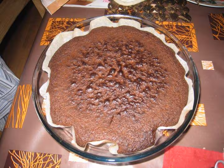 Gateau a la sortie du four