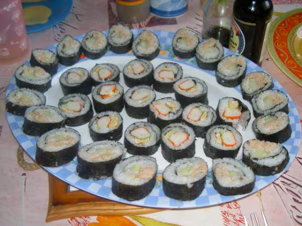 Makis thon mayo concombre