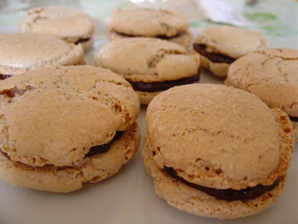 Macarons de dessus