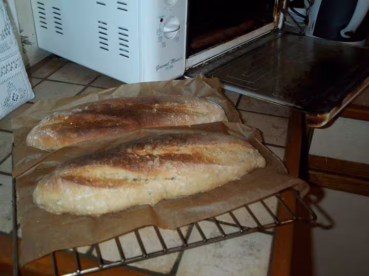 Mon premier pain au robot