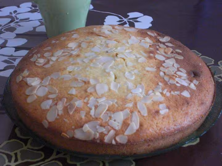 Gateau au yaourt vanille amandes