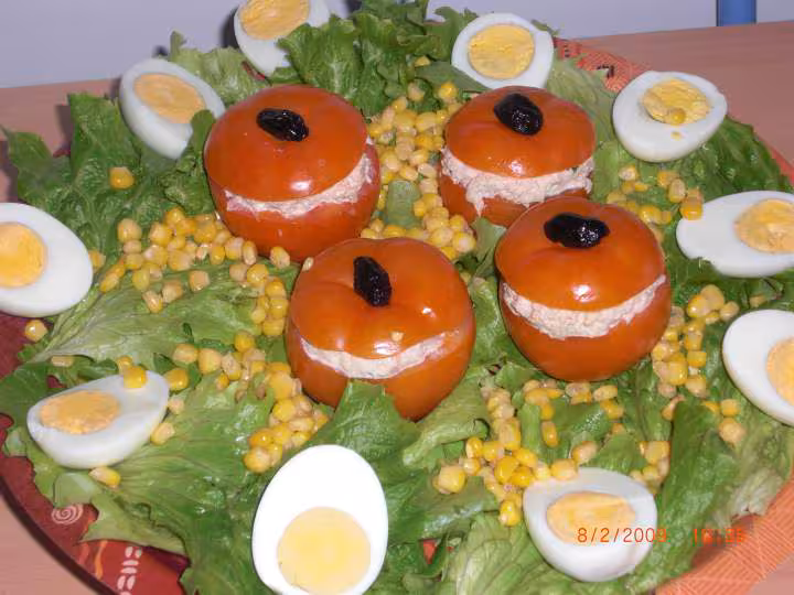 Tomates facies au thon