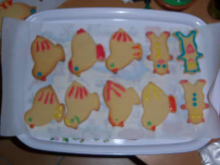 Poussins paques sables
