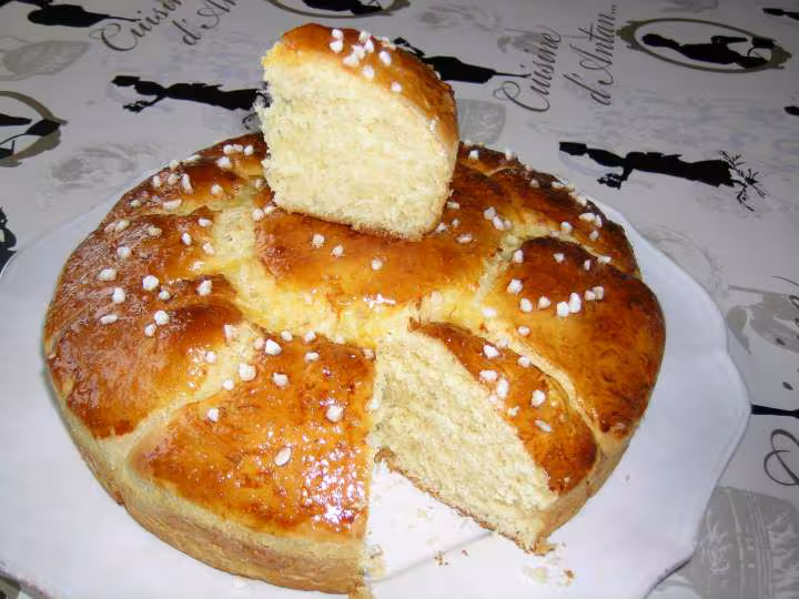 Brioche sans beurre la mie