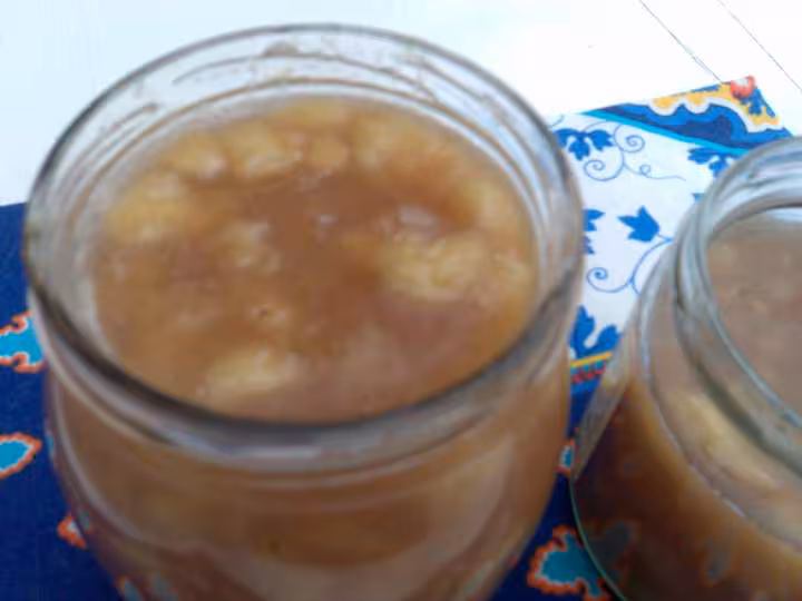 Confiture banane vanille rhum