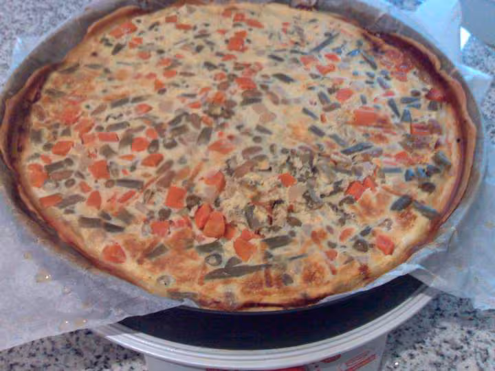 Tarte legumes et fines herbes