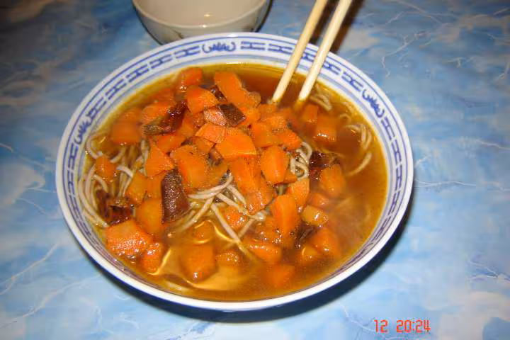 Nouilles soba cuisine du placard