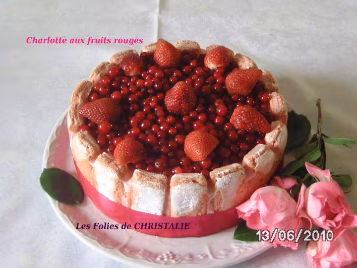 Charlotte aux fruits rouges