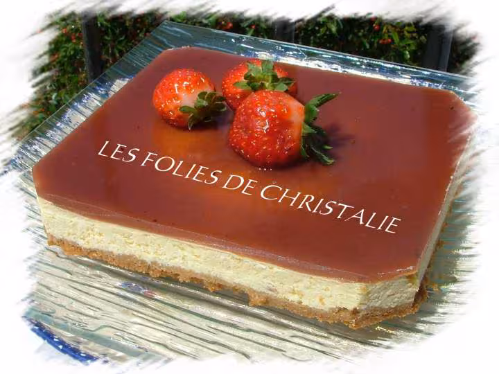 Cheesecake fraises