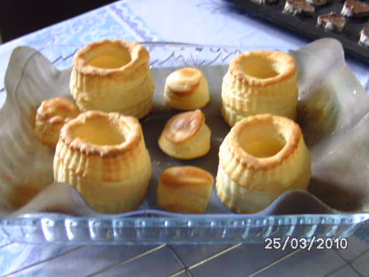 Coques pour bouchees a la reine