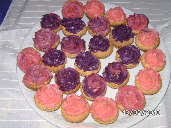 Cupcakes cassis