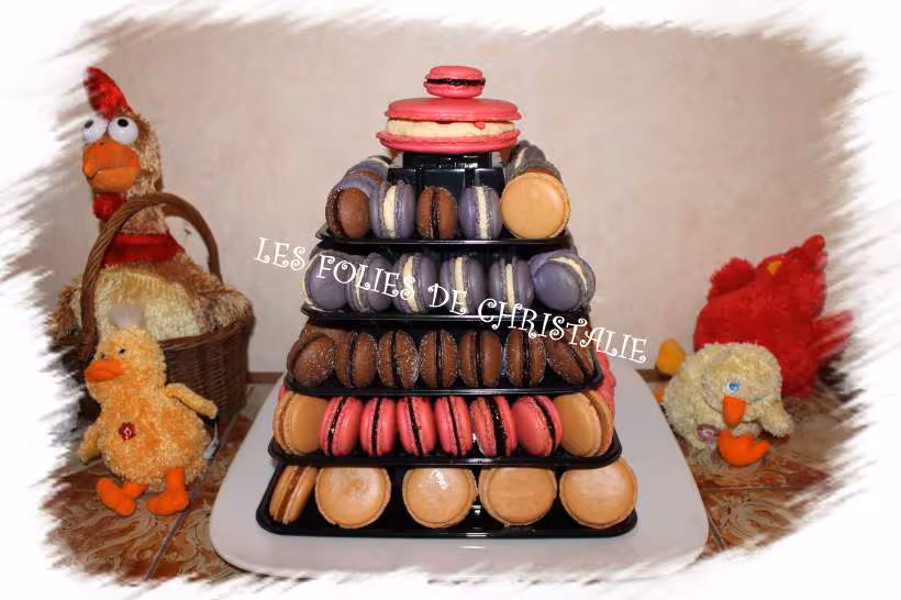Pyramide de macarons