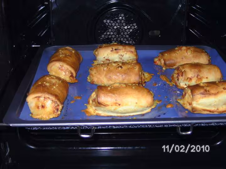 Roules jambon fromage