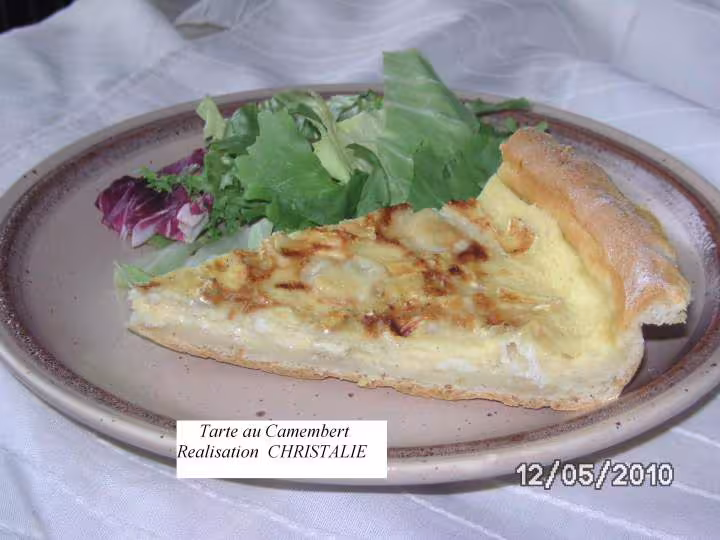 Tarte au camembert