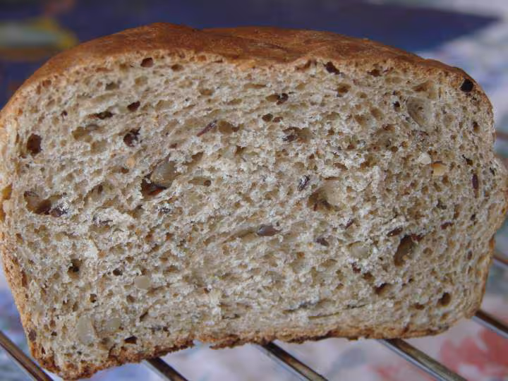 Mie de pain aux cereales sans poolish