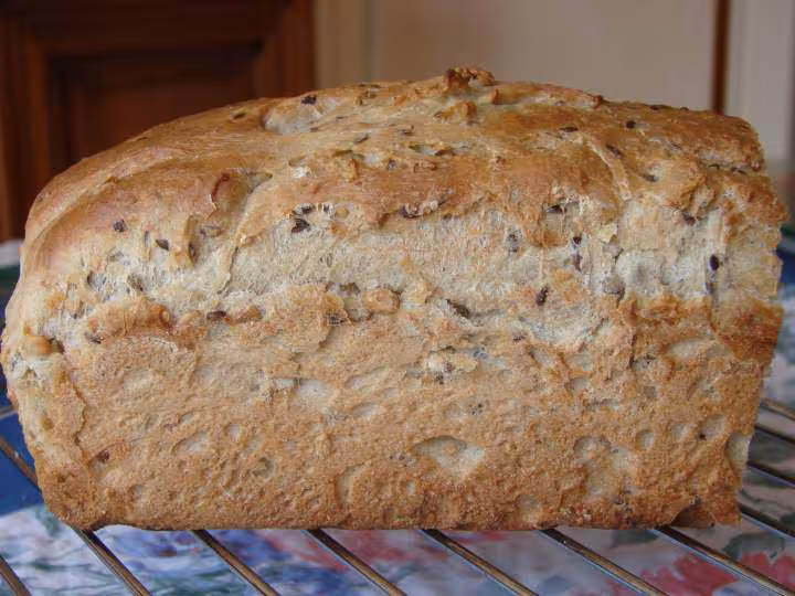 Pain aux cereales sur poolish