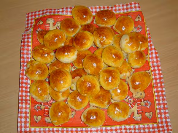 Minis pains au lait citronnes