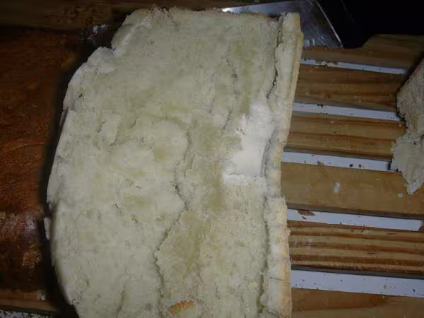 Interieur du pain avec levain