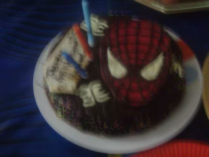 Gateaux annif spiderman