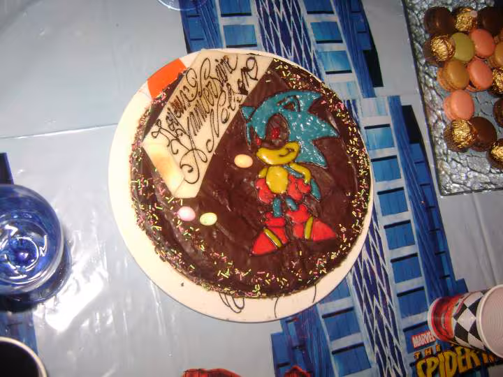 Gateaux choco sonic