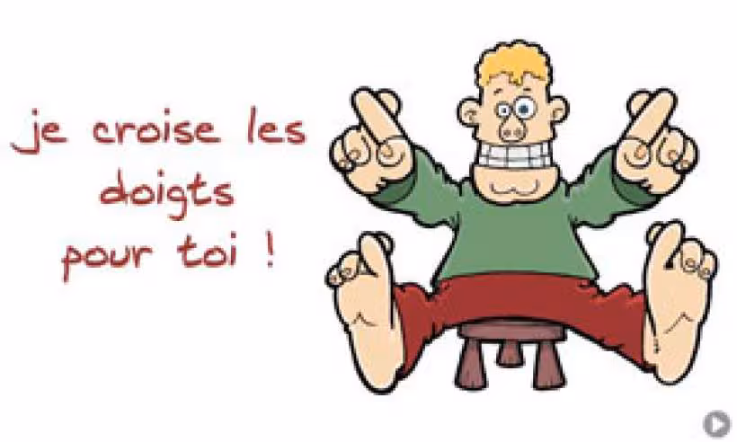 Croise les doigts