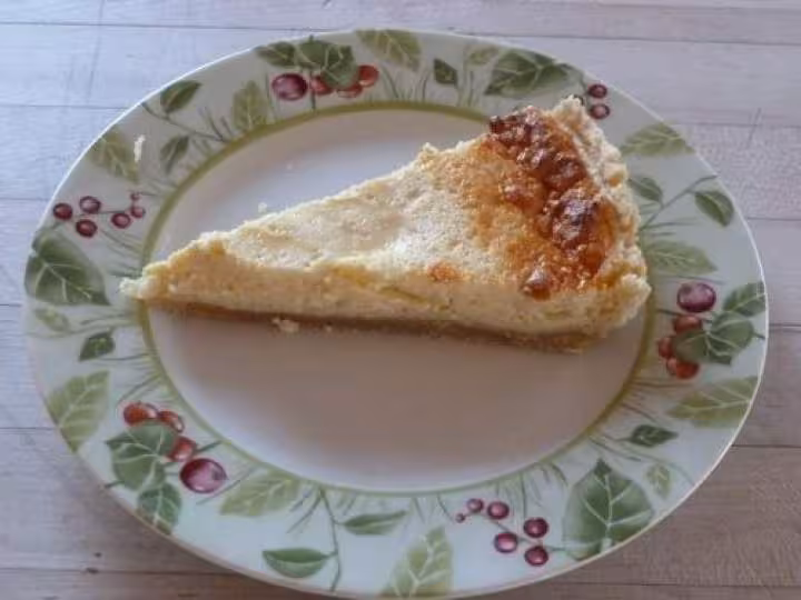 Tarte au citron et fromage blanc