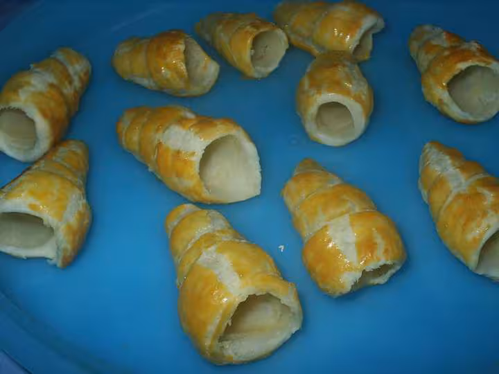 Cornet feuillete
