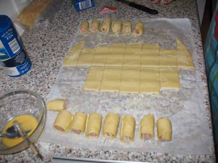 Mini feuilletes saucisses