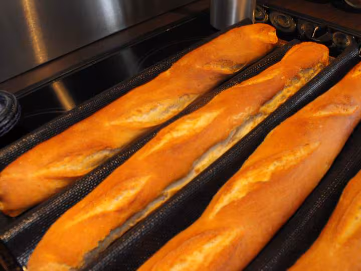 Baguettes au robot