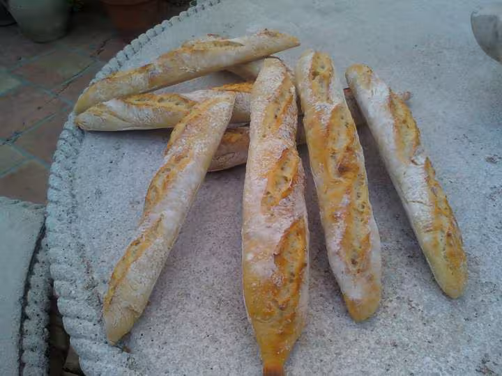 Baguettes sur poolish