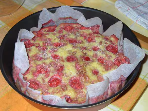 Clafouti aux fraises