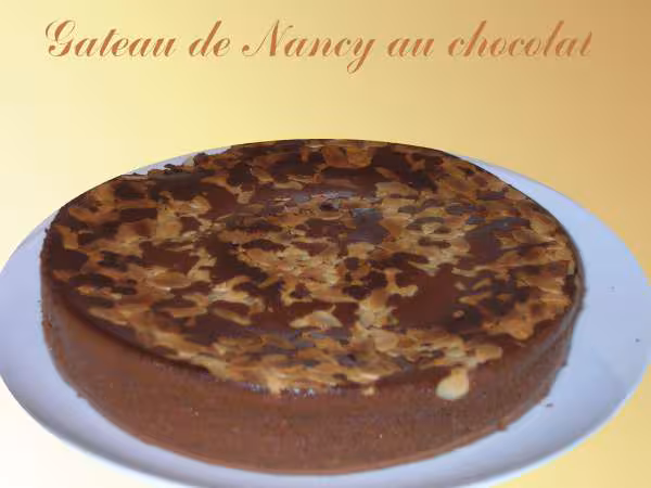 Gateau au chocolat de nancy