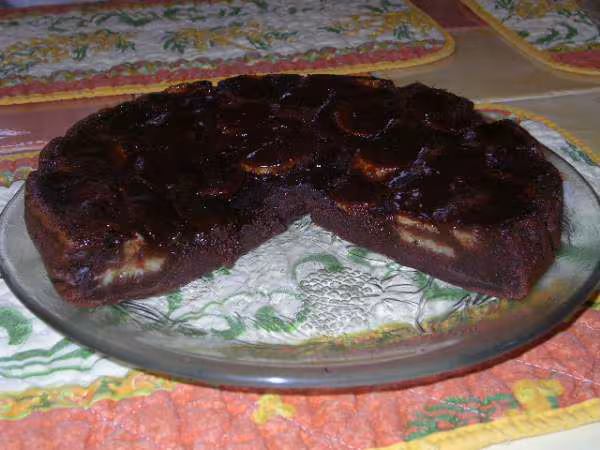 Gateau bananes chocolat