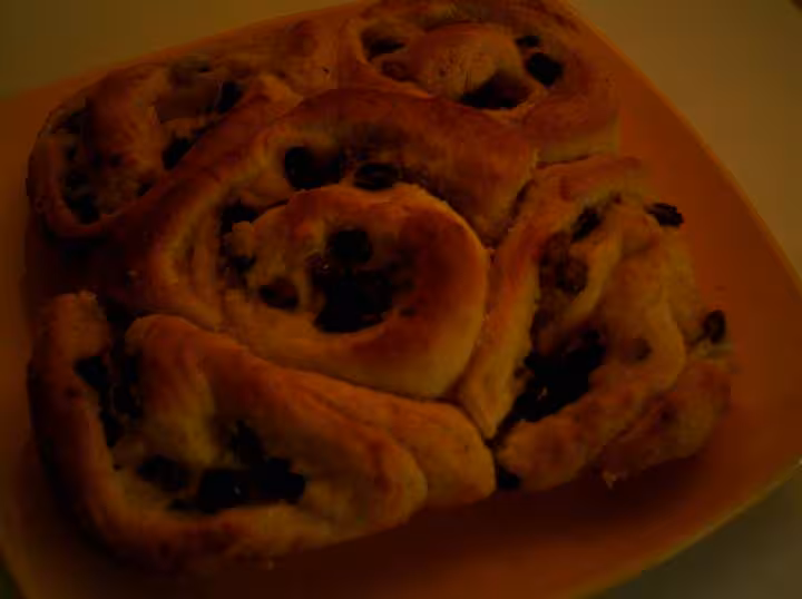 Chinois carre aux raisins secs
