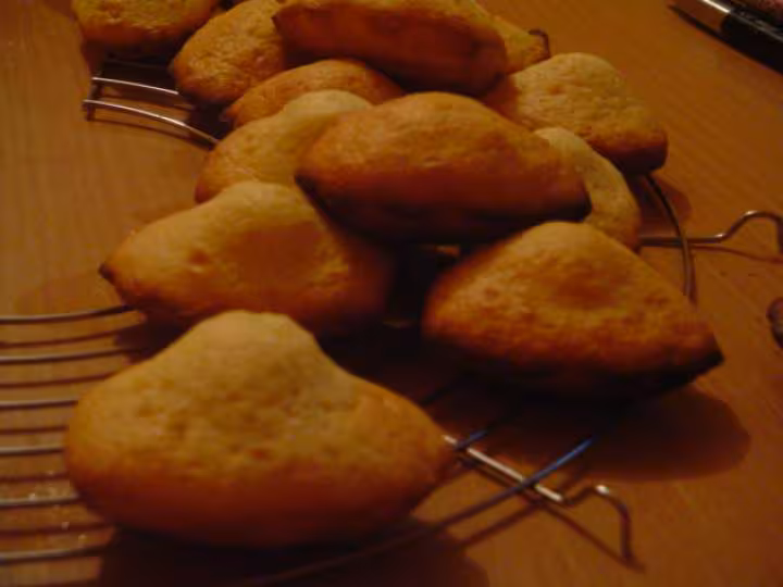 Madeleines au citron