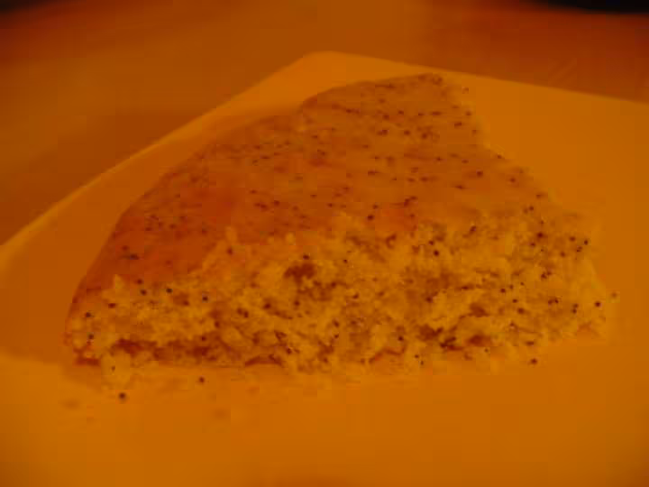 Moelleux au citron pavot et amandes