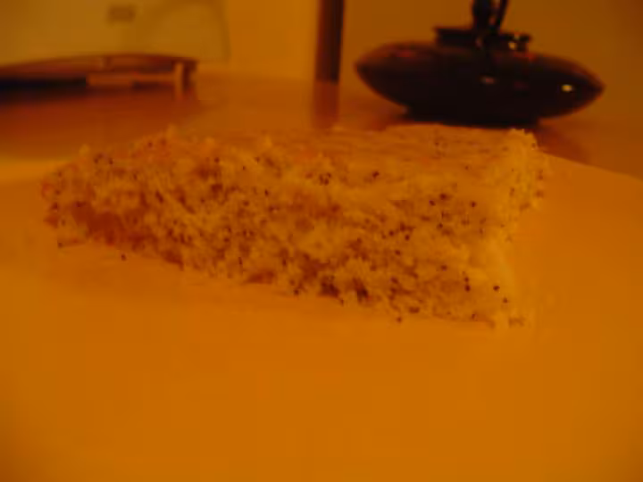 Moelleux au citron pavot et amandes