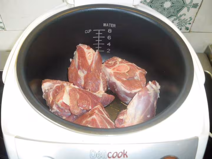 Agneau au chou fleur
